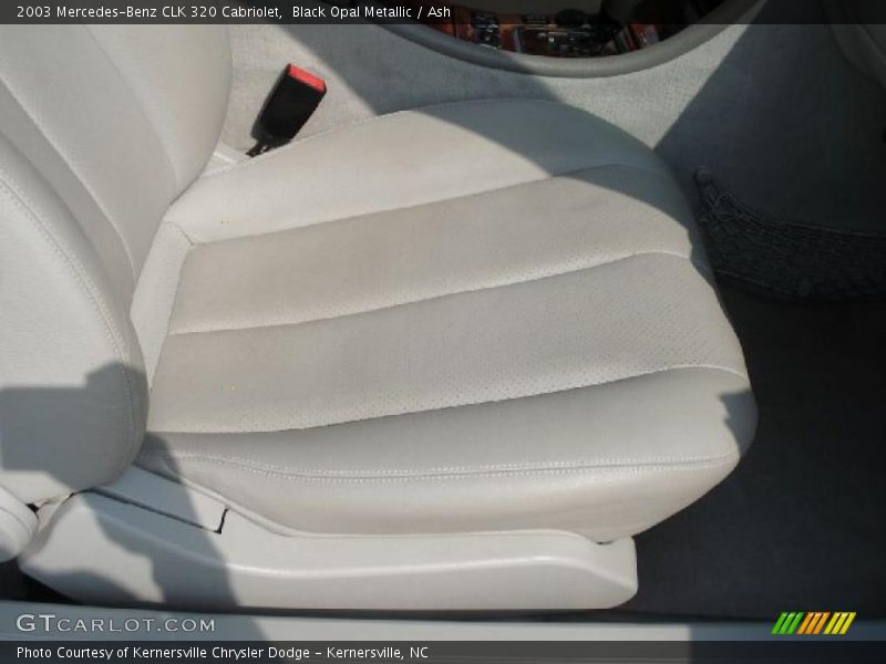 Black Opal Metallic / Ash 2003 Mercedes-Benz CLK 320 Cabriolet