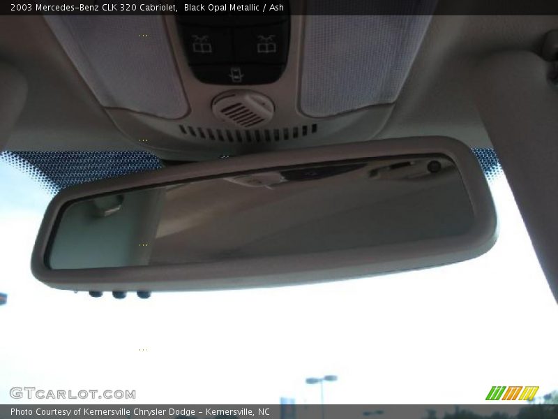 Black Opal Metallic / Ash 2003 Mercedes-Benz CLK 320 Cabriolet