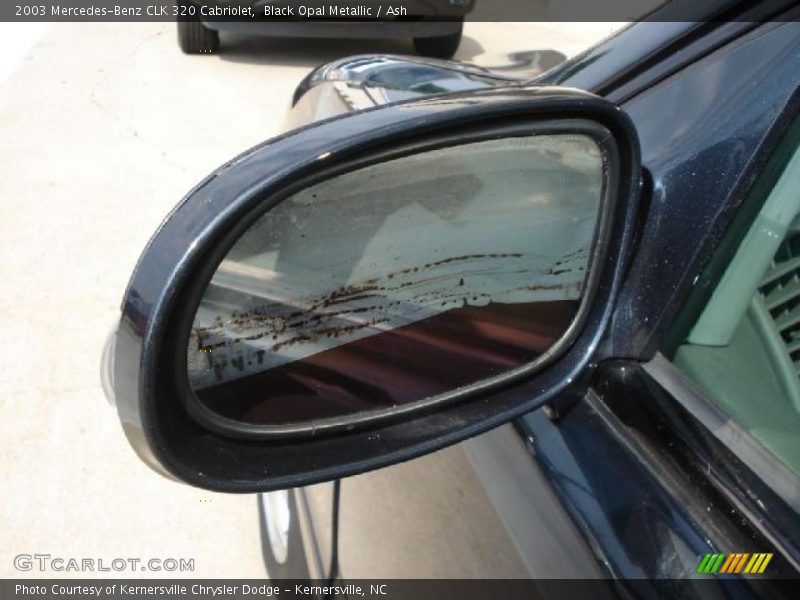 Black Opal Metallic / Ash 2003 Mercedes-Benz CLK 320 Cabriolet