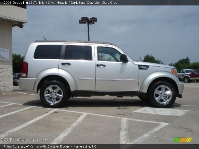 Bright Silver Metallic / Dark Slate Gray/Light Slate Gray 2008 Dodge Nitro SLT