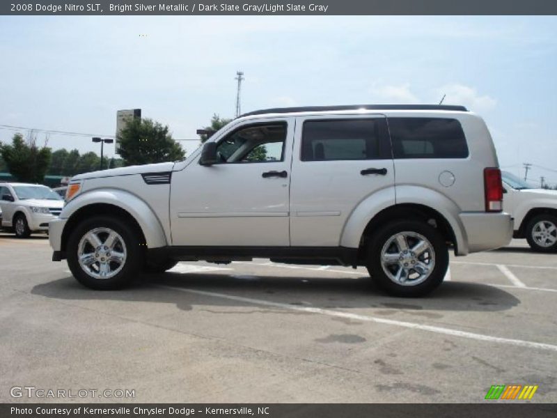 Bright Silver Metallic / Dark Slate Gray/Light Slate Gray 2008 Dodge Nitro SLT