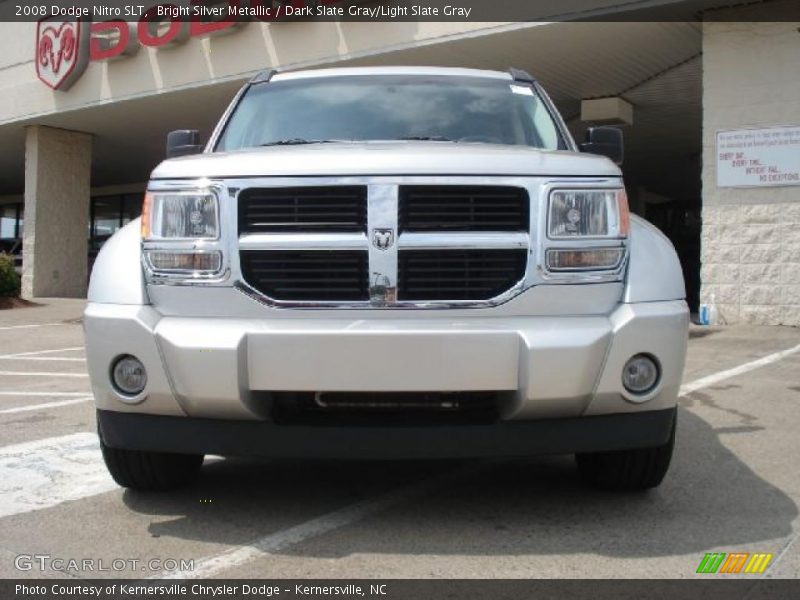 Bright Silver Metallic / Dark Slate Gray/Light Slate Gray 2008 Dodge Nitro SLT