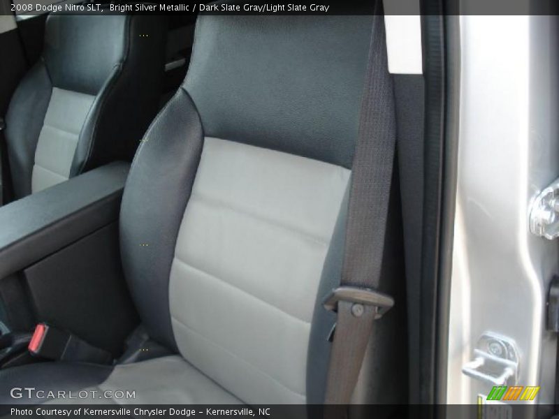 Bright Silver Metallic / Dark Slate Gray/Light Slate Gray 2008 Dodge Nitro SLT