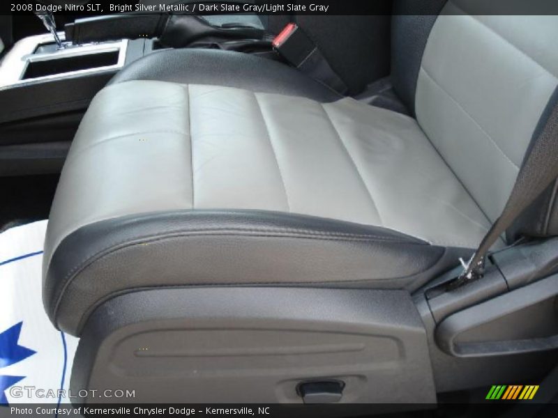 Bright Silver Metallic / Dark Slate Gray/Light Slate Gray 2008 Dodge Nitro SLT