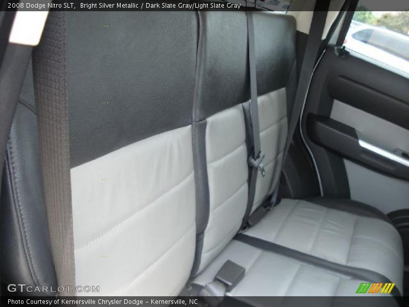 Bright Silver Metallic / Dark Slate Gray/Light Slate Gray 2008 Dodge Nitro SLT