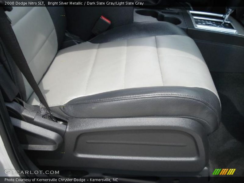Bright Silver Metallic / Dark Slate Gray/Light Slate Gray 2008 Dodge Nitro SLT