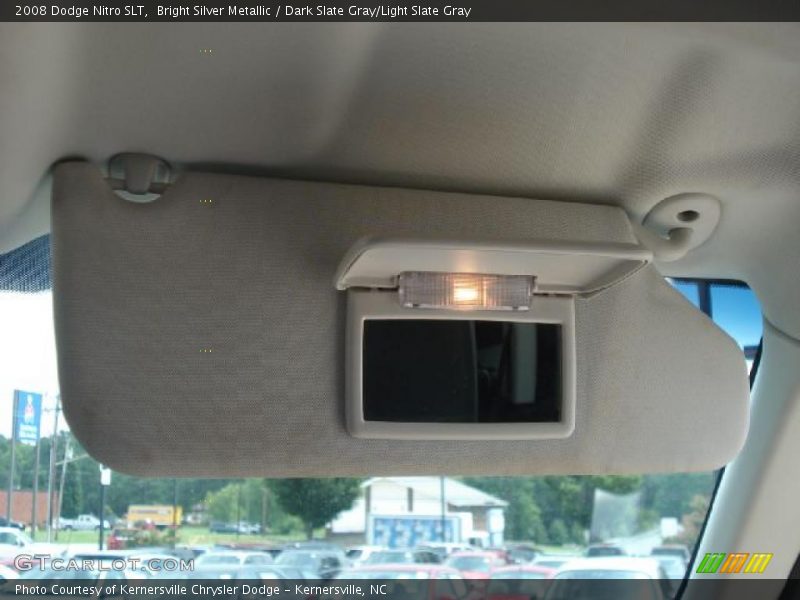 Bright Silver Metallic / Dark Slate Gray/Light Slate Gray 2008 Dodge Nitro SLT