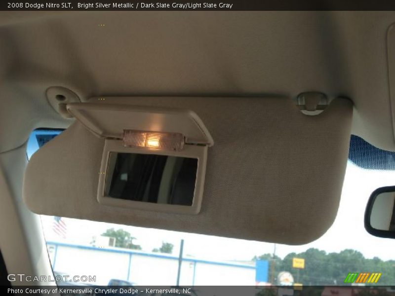 Bright Silver Metallic / Dark Slate Gray/Light Slate Gray 2008 Dodge Nitro SLT