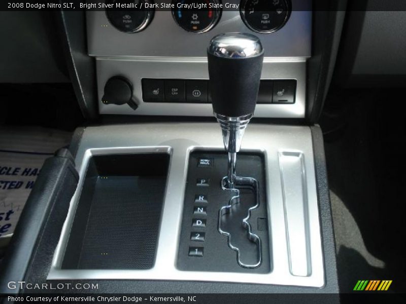 Bright Silver Metallic / Dark Slate Gray/Light Slate Gray 2008 Dodge Nitro SLT