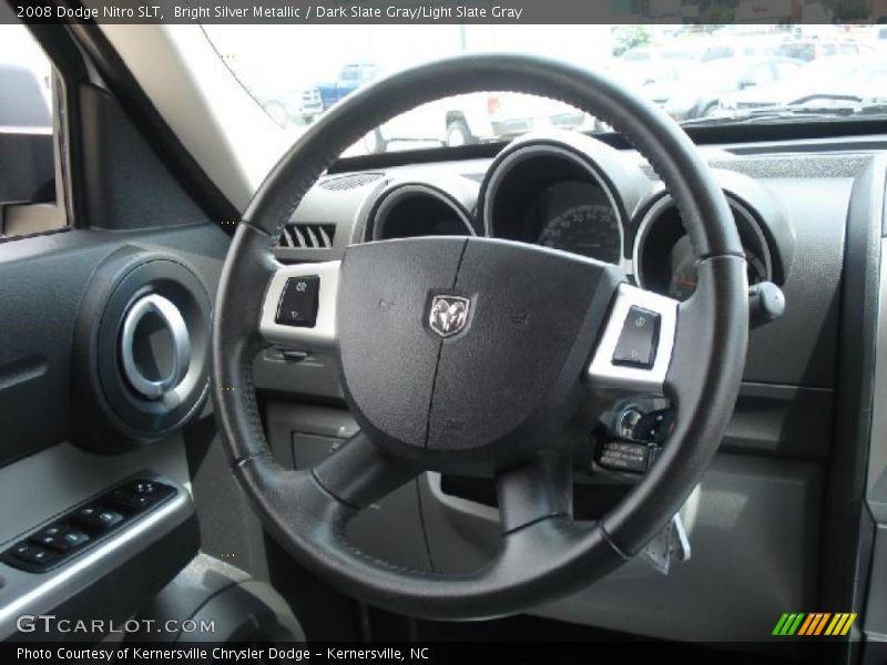 Bright Silver Metallic / Dark Slate Gray/Light Slate Gray 2008 Dodge Nitro SLT