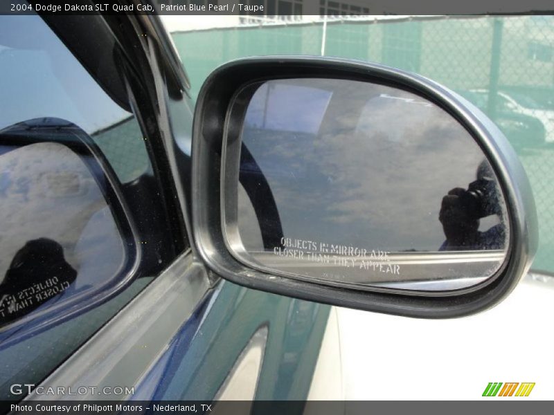 Patriot Blue Pearl / Taupe 2004 Dodge Dakota SLT Quad Cab