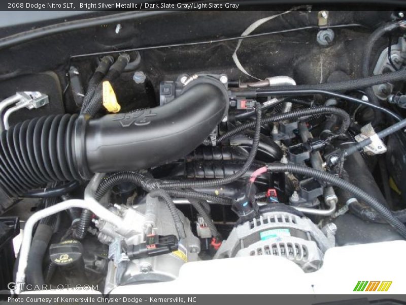 Bright Silver Metallic / Dark Slate Gray/Light Slate Gray 2008 Dodge Nitro SLT