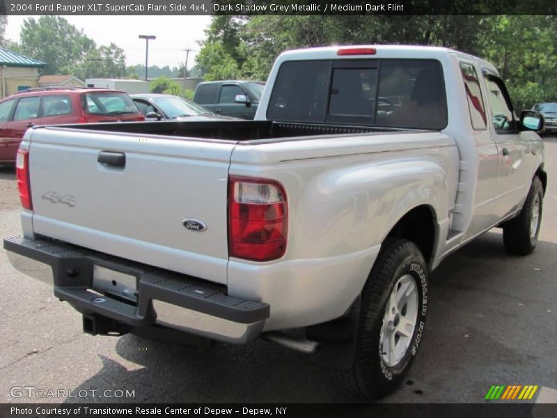 Dark Shadow Grey Metallic / Medium Dark Flint 2004 Ford Ranger XLT SuperCab Flare Side 4x4