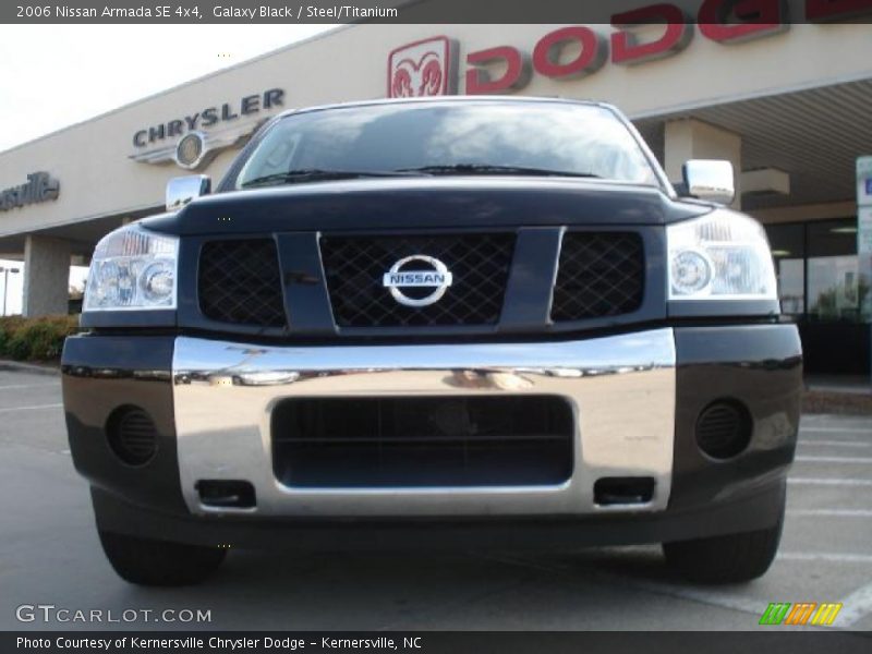 Galaxy Black / Steel/Titanium 2006 Nissan Armada SE 4x4