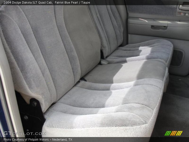 Patriot Blue Pearl / Taupe 2004 Dodge Dakota SLT Quad Cab