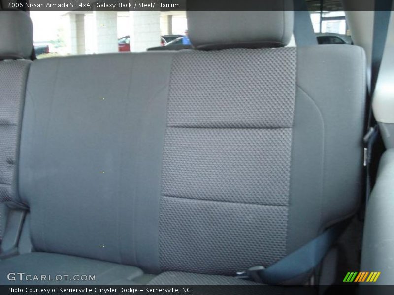 Galaxy Black / Steel/Titanium 2006 Nissan Armada SE 4x4