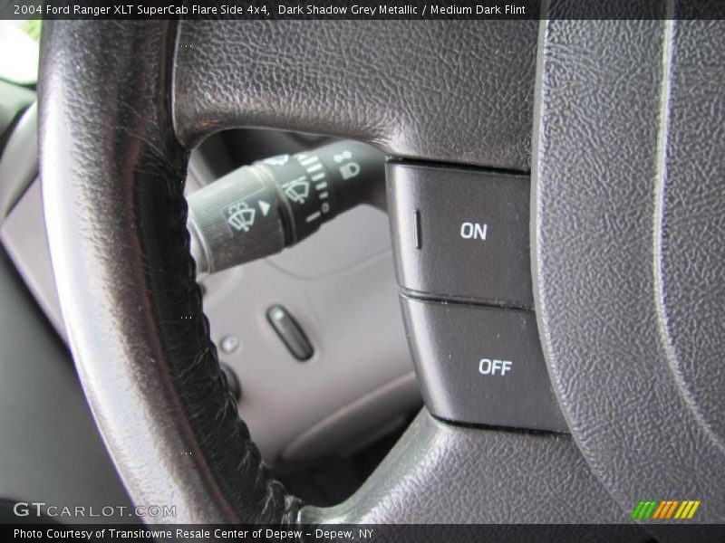 Dark Shadow Grey Metallic / Medium Dark Flint 2004 Ford Ranger XLT SuperCab Flare Side 4x4