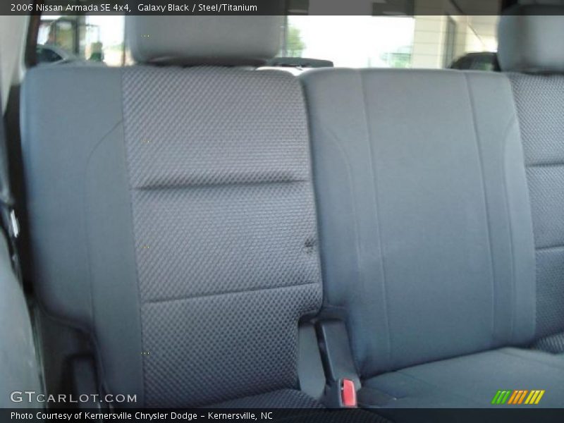Galaxy Black / Steel/Titanium 2006 Nissan Armada SE 4x4