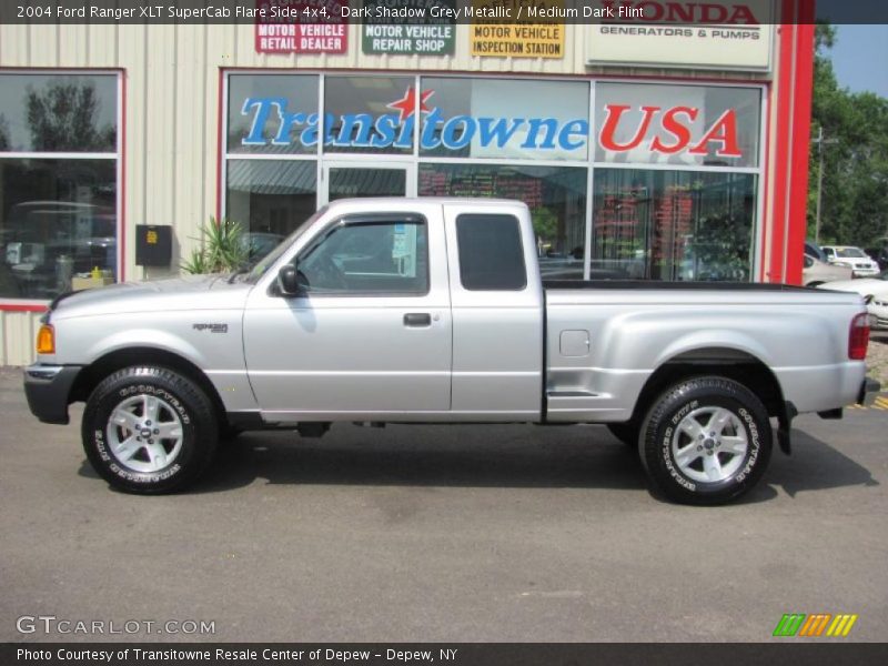 Dark Shadow Grey Metallic / Medium Dark Flint 2004 Ford Ranger XLT SuperCab Flare Side 4x4