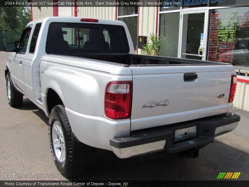 Dark Shadow Grey Metallic / Medium Dark Flint 2004 Ford Ranger XLT SuperCab Flare Side 4x4