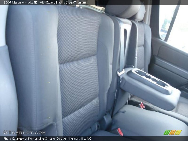 Galaxy Black / Steel/Titanium 2006 Nissan Armada SE 4x4