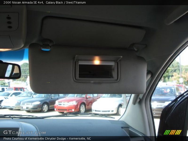 Galaxy Black / Steel/Titanium 2006 Nissan Armada SE 4x4