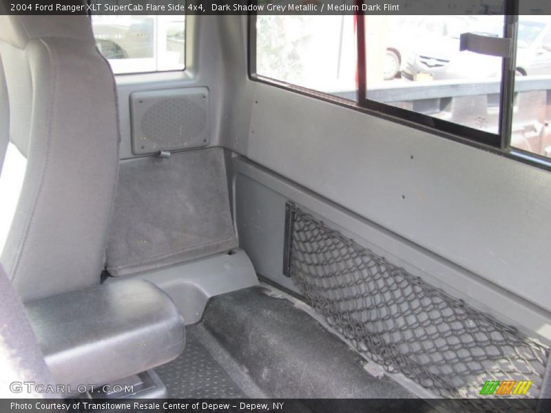 Dark Shadow Grey Metallic / Medium Dark Flint 2004 Ford Ranger XLT SuperCab Flare Side 4x4
