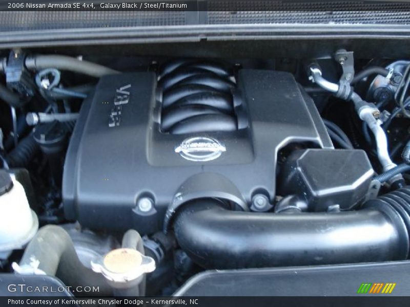 Galaxy Black / Steel/Titanium 2006 Nissan Armada SE 4x4
