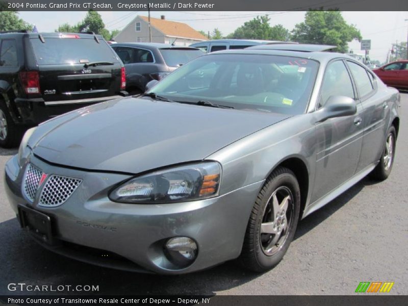 Greystone Metallic / Dark Pewter 2004 Pontiac Grand Prix GT Sedan
