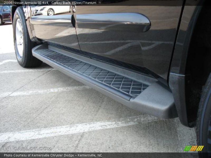 Galaxy Black / Steel/Titanium 2006 Nissan Armada SE 4x4