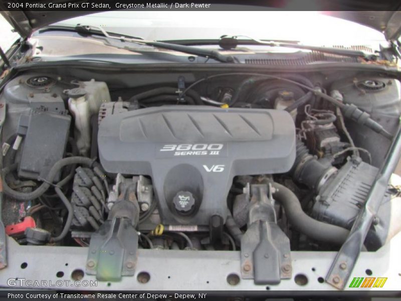 Greystone Metallic / Dark Pewter 2004 Pontiac Grand Prix GT Sedan