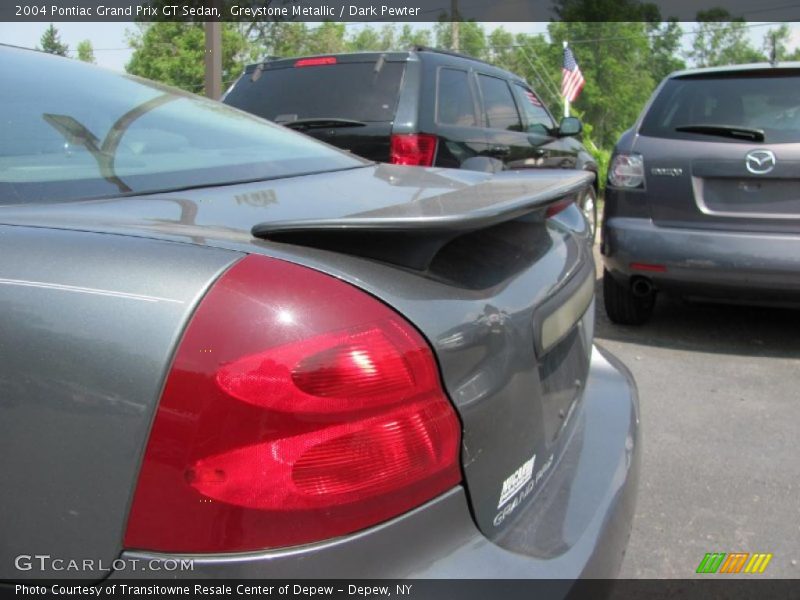 Greystone Metallic / Dark Pewter 2004 Pontiac Grand Prix GT Sedan