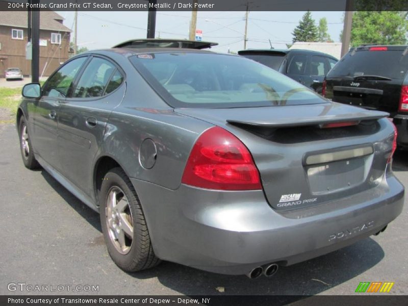 Greystone Metallic / Dark Pewter 2004 Pontiac Grand Prix GT Sedan