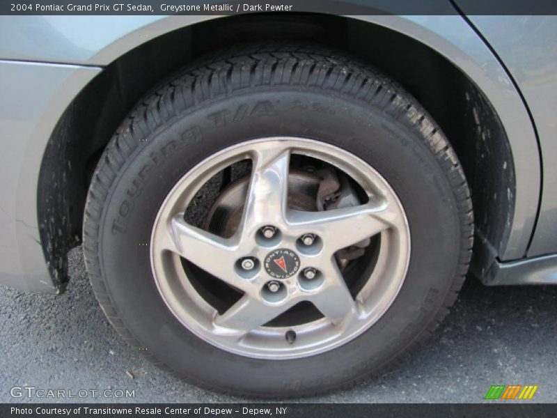 Greystone Metallic / Dark Pewter 2004 Pontiac Grand Prix GT Sedan