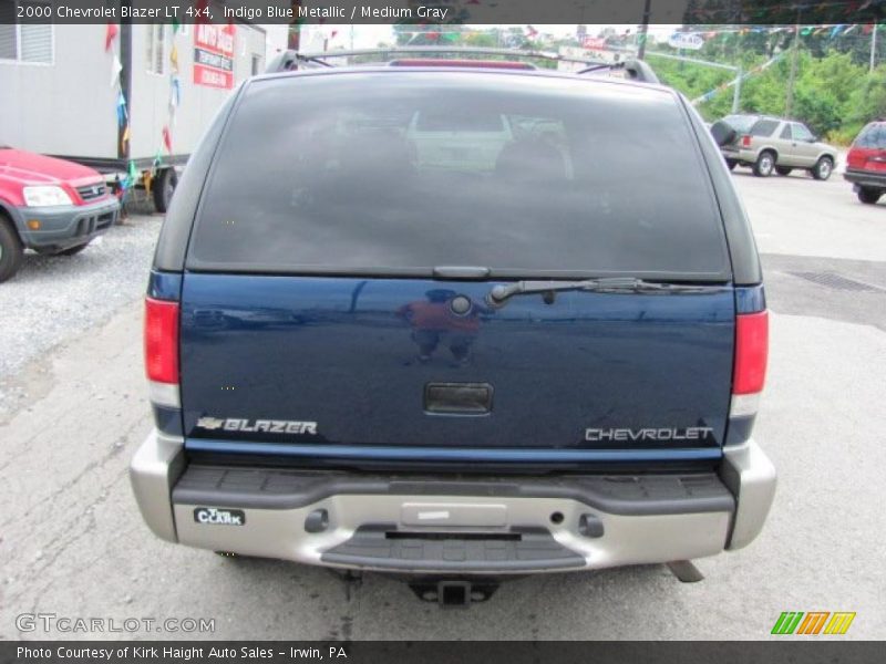 Indigo Blue Metallic / Medium Gray 2000 Chevrolet Blazer LT 4x4