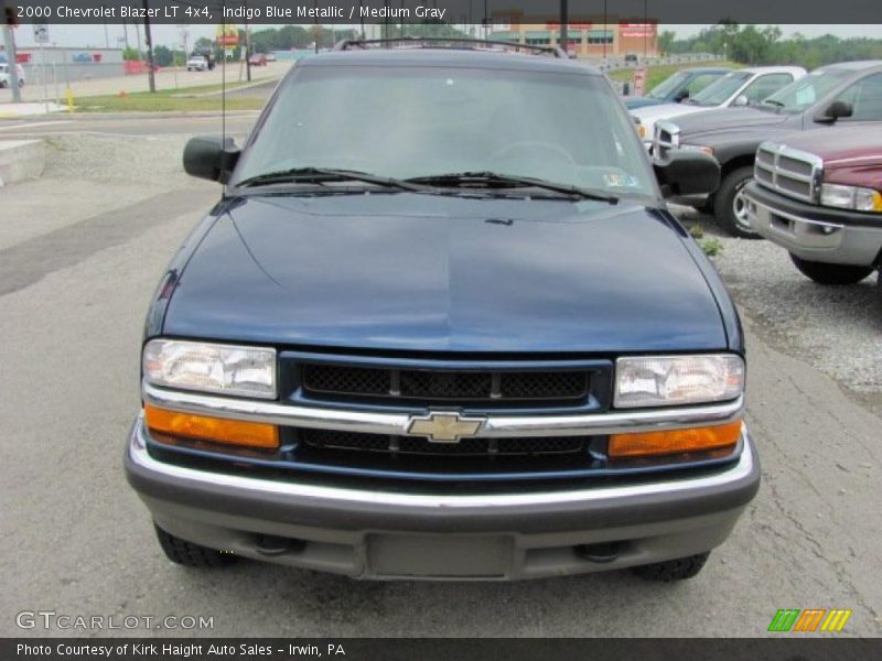 Indigo Blue Metallic / Medium Gray 2000 Chevrolet Blazer LT 4x4