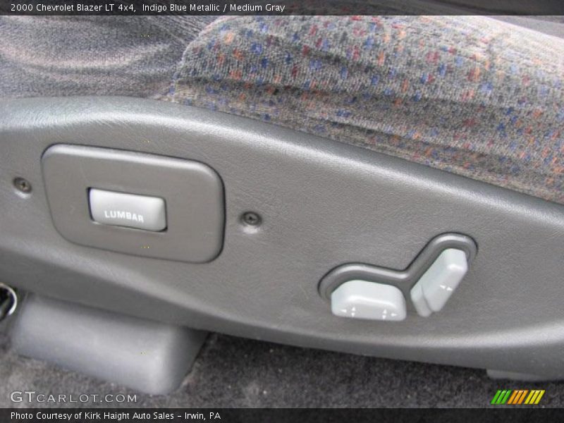 Indigo Blue Metallic / Medium Gray 2000 Chevrolet Blazer LT 4x4