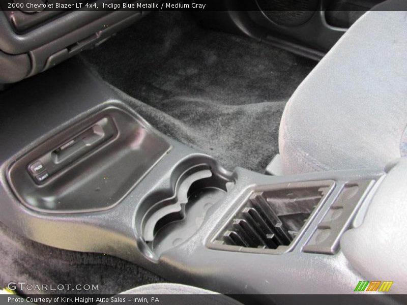 Indigo Blue Metallic / Medium Gray 2000 Chevrolet Blazer LT 4x4