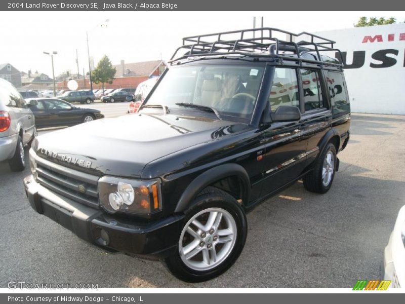Java Black / Alpaca Beige 2004 Land Rover Discovery SE