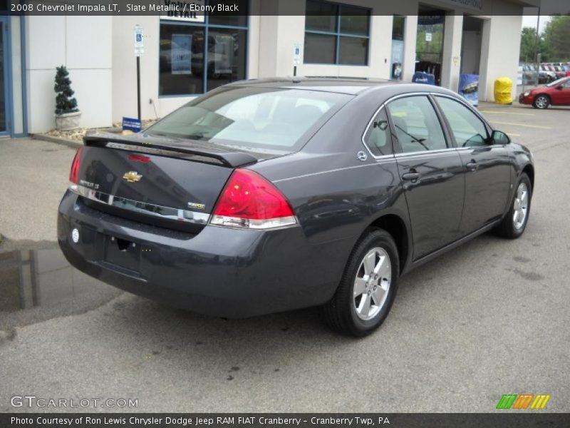 Slate Metallic / Ebony Black 2008 Chevrolet Impala LT