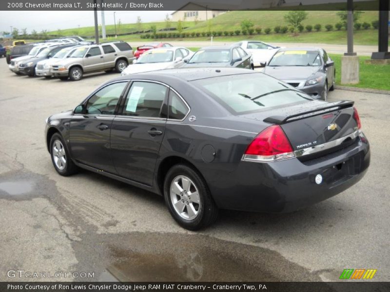 Slate Metallic / Ebony Black 2008 Chevrolet Impala LT