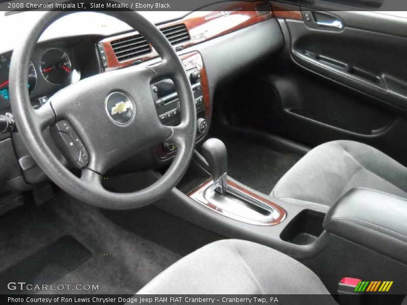 Slate Metallic / Ebony Black 2008 Chevrolet Impala LT