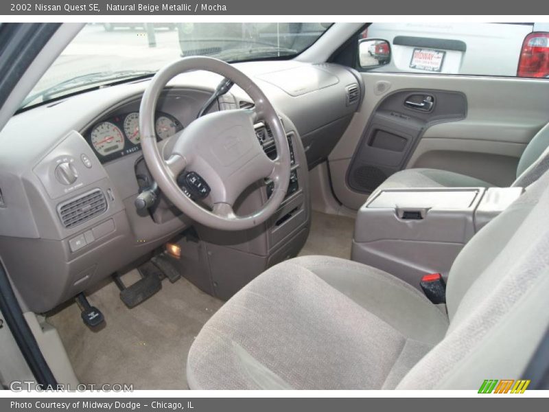 Natural Beige Metallic / Mocha 2002 Nissan Quest SE