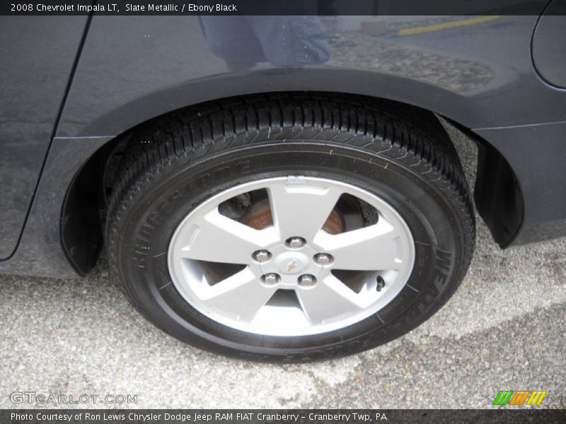 Slate Metallic / Ebony Black 2008 Chevrolet Impala LT