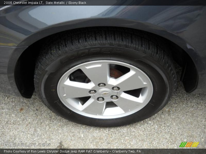 Slate Metallic / Ebony Black 2008 Chevrolet Impala LT
