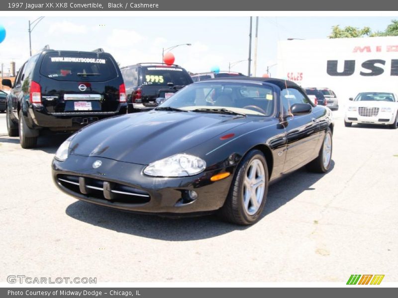 Black / Cashmere 1997 Jaguar XK XK8 Convertible