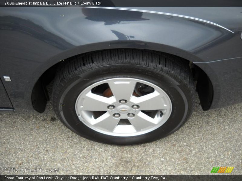 Slate Metallic / Ebony Black 2008 Chevrolet Impala LT