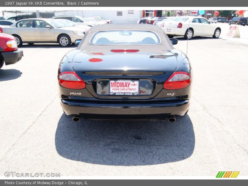 Black / Cashmere 1997 Jaguar XK XK8 Convertible