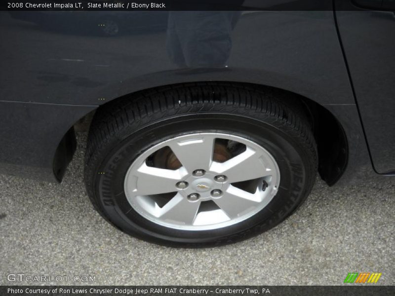 Slate Metallic / Ebony Black 2008 Chevrolet Impala LT