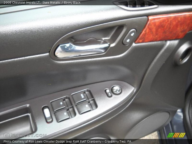Slate Metallic / Ebony Black 2008 Chevrolet Impala LT